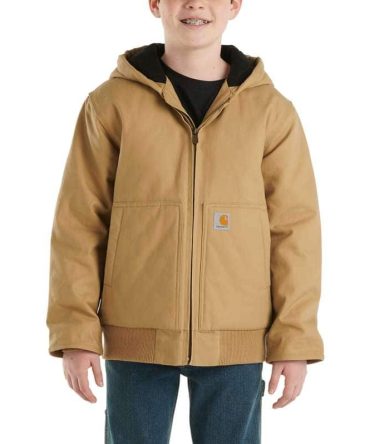 Boys' Flannel Quilt Lined Active Jac (Child/Youth)