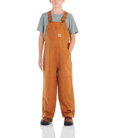 Kids' Canvas Overall Quilt-Lined Sizes (Child)