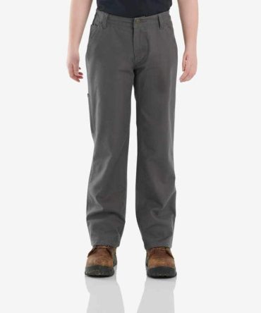 Boys' Rugged Flex® Loose Fit Canvas Utility Boot-Cut Work Pant (Child/Youth)