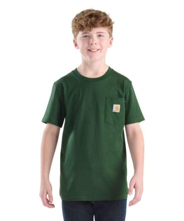 Boys' Short Sleeve Pocket T-Shirt (Child/Youth)