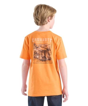 Boys' Short Sleeve Deer Pocket T-Shirt (Child/Youth)