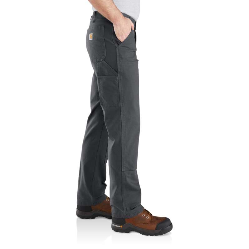 Relaxed Straight Rugged Flex® Duck Double-Front Dungaree Work Pants - Image 5