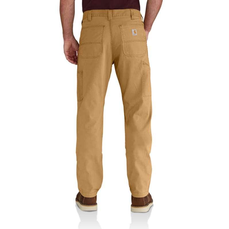 Relaxed Straight Rigby Double-Front Canvas Dungaree Work Pants - Image 2