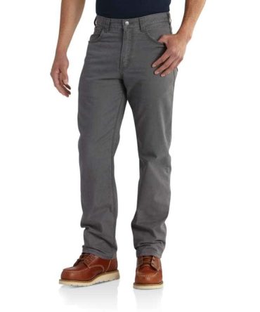 Relaxed Straight Rigby Canvas Work Pants