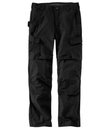 Relaxed Straight Steel Double-Front Cargo Work Pants