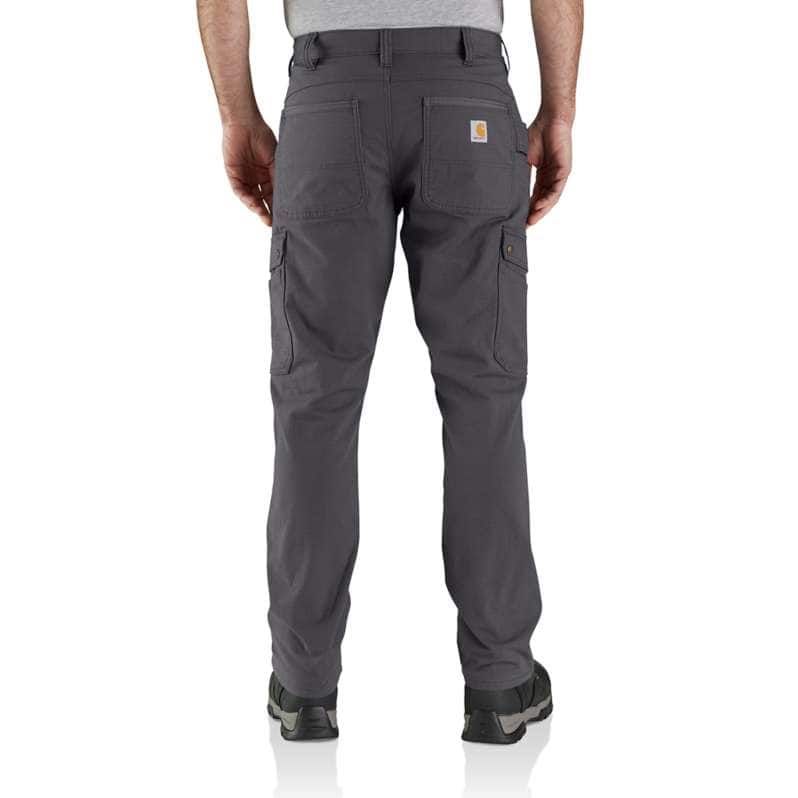 Relaxed Straight Ripstop Lined Cargo Work Pants - Image 2