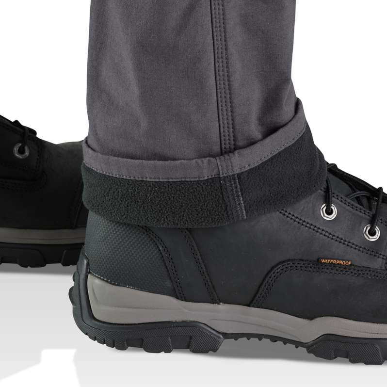 Relaxed Straight Ripstop Lined Cargo Work Pants - Image 4