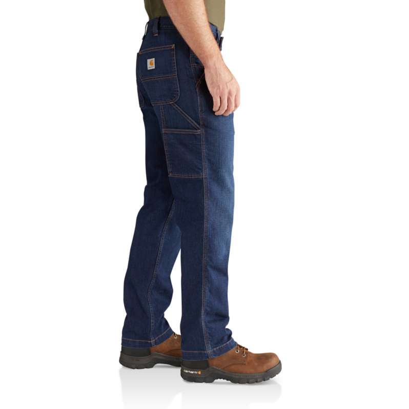 Relaxed Straight Rugged Flex™ Denim Dungaree - Image 3
