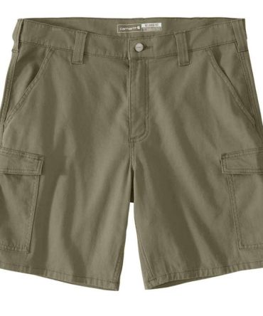 Relaxed 9" Rigby Canvas Cargo Work Shorts