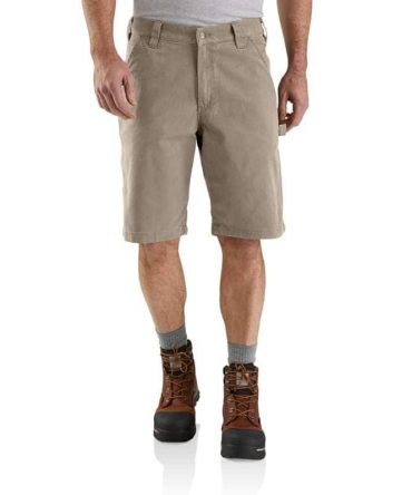 Relaxed 11" Rigby Canvas Dungaree Work Shorts
