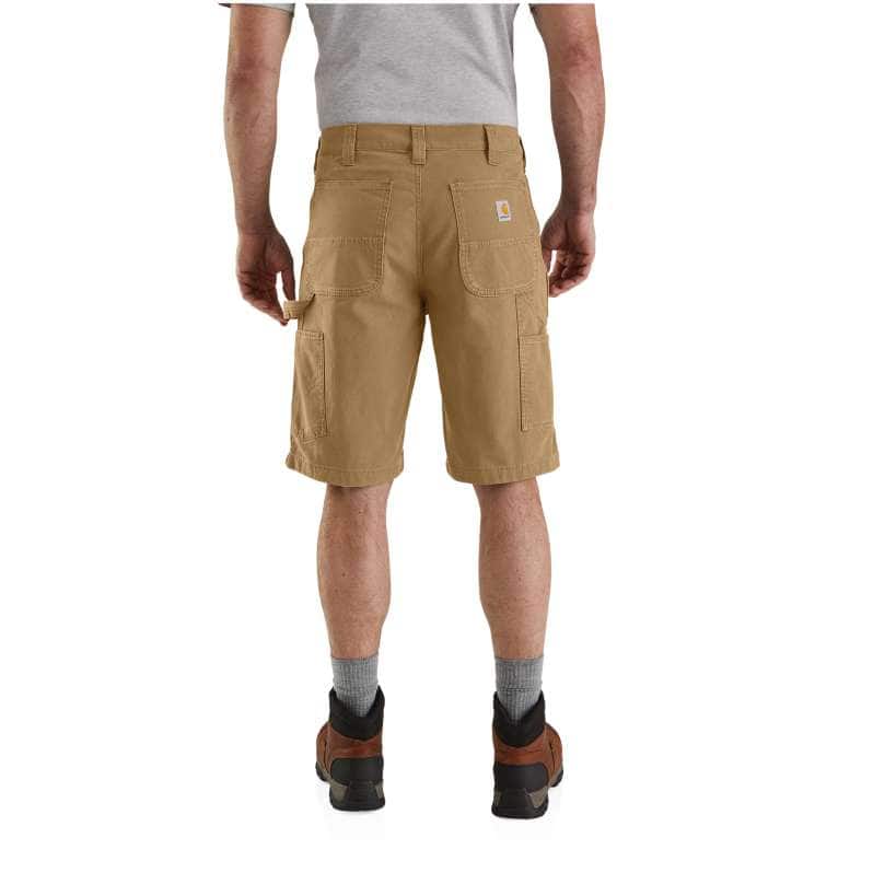 Relaxed 11" Rigby Canvas Dungaree Work Shorts - Image 2