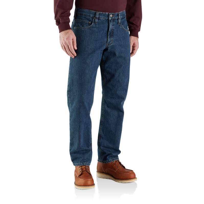 Relaxed Straight Lined Jeans