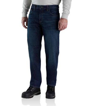 Flame-Resistant Rugged Flex® Relaxed Fit 5 Pocket Jean