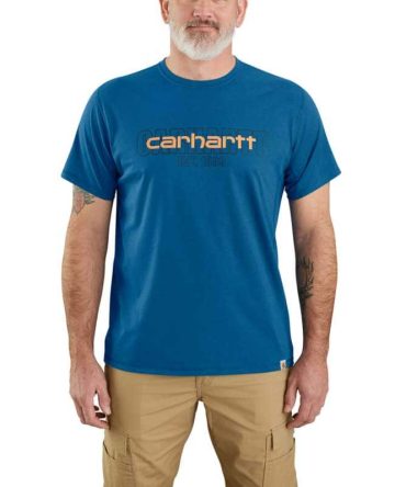 Carhartt Force® Relaxed Fit Short-Sleeve Logo Graphic T-Shirt