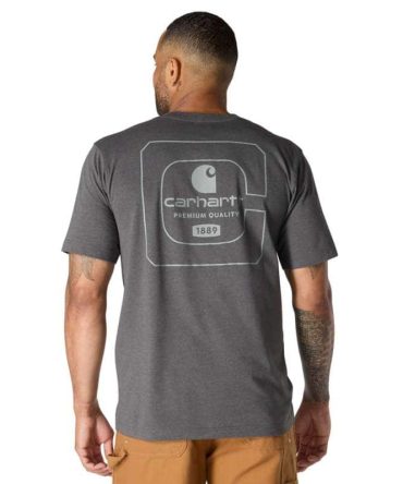 Relaxed Fit Lightweight Short-Sleeve Pocket Quality Graphic T-Shirt