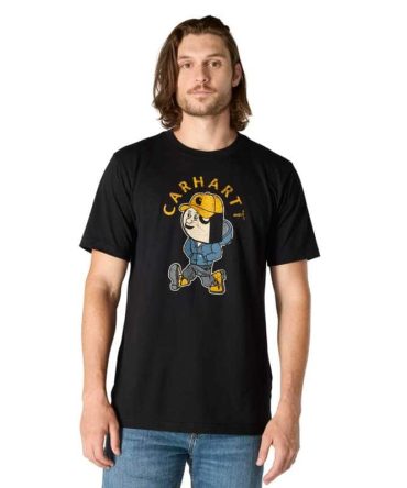 Relaxed Fit Lightweight Short-Sleeve Active Jac Graphic T-Shirt