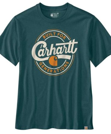 Relaxed Fit Lightweight Short-Sleeve Script Graphic T-Shirt