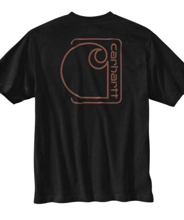 Relaxed Fit Lightweight Short-Sleeve Pocket C Graphic T-Shirt