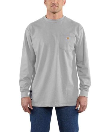 Flame-Resistant Force Cotton Long-Sleeve T-Shirt