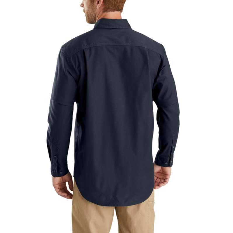 Rugged Flex® Relaxed Fit Midweight Canvas Long-Sleeve Shirt - Image 2