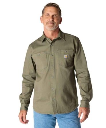 Montana Rugged Flex™ Relaxed Fit Corduroy Long-Sleeve Shirt