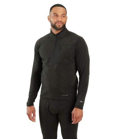 Carhartt Force® Heavyweight Synthetic Wool-Blend Fleece Base Layer Quarter-Zip Top