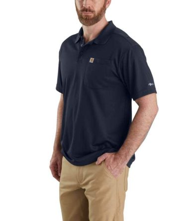 Carhartt Force® Relaxed Fit Lightweight Short-Sleeve Pocket Polo