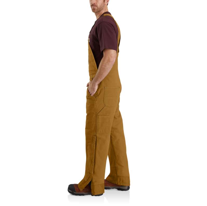 Men's Insulated Bib Overall - Loose Fit - Duck - 3 Warmest Rating - Image 4