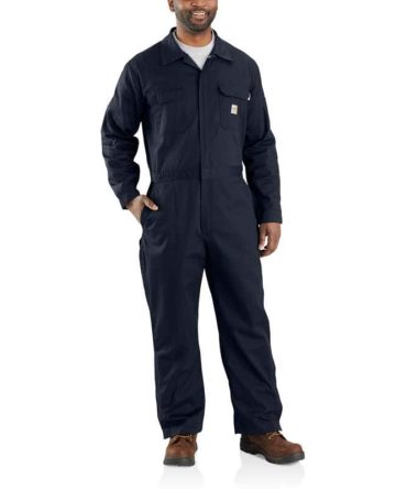Flame-Resistant Loose Fit Twill Coverall