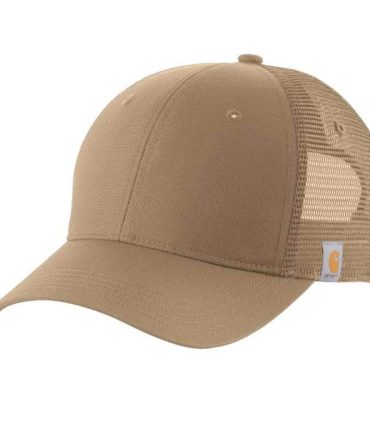 Rugged Professional™ Series Canvas Mesh-Back Cap