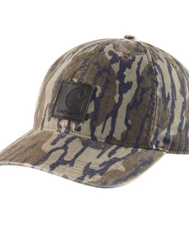 Canvas Camo Cap