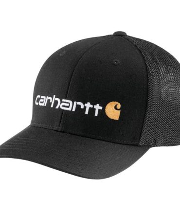 Rugged Flex® Fitted Canvas Mesh-Back Logo Graphic Cap