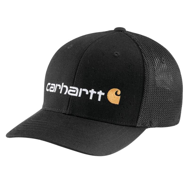 Rugged Flex® Fitted Canvas Mesh-Back Logo Graphic Cap