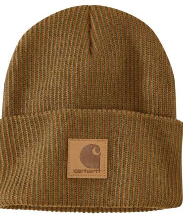 Knit Cuffed Plaited Beanie