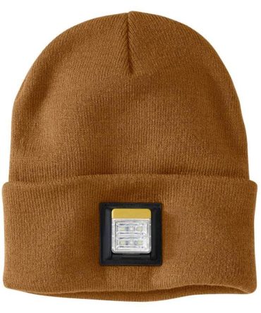 Knit Cuff LED Light Beanie