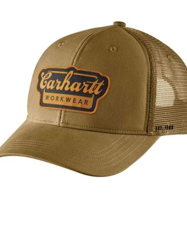 Rugged Flex® Twill Mesh-Back Script Patch Cap