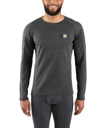 Men's Base Layer Thermal Shirt - Carhartt Force® - Heavyweight - Synthetic-Wool Blend