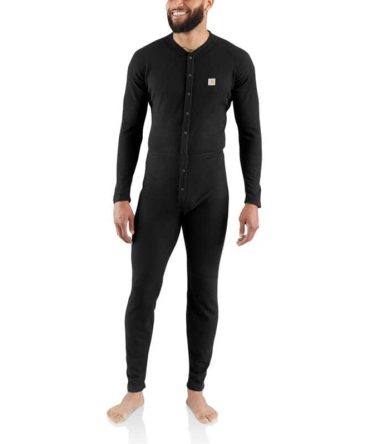 Men's Base Layer Union Suit - Classic Cotton-Poly