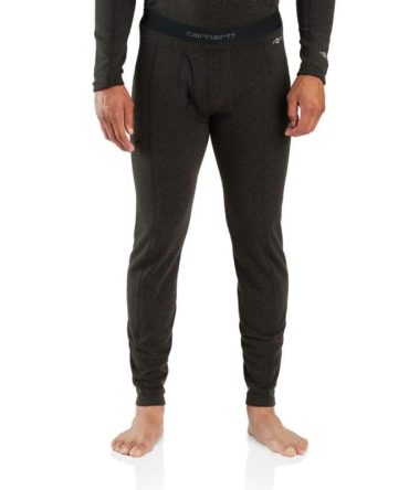 Men's Base Layer Thermal Pants - Carhartt Force® - Heavyweight - Synthetic Wool-Blend Fleece