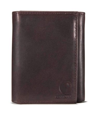 Oil Tan Trifold Wallet